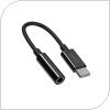 Αντάπτορας Joyroom SH-C1 USB C Αρσενικό σε 3.5mm Θηλυκό Μαύρο