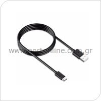 Καλώδιο USB 2.0 Samsung EP-DG970BBE USB A σε USB C 1m Μαύρο (Ασυσκεύαστο)