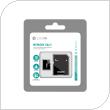 Micro SDXC C10 UHS-I Memory Card Devia EL119 Life Creation 100MB/s 128GB + 1 ADP