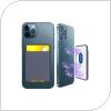 Θήκη Σιλικόνης Καρτών AhaStyle PT133 με MagSafe Μαγνήτες για Apple iPhone 13 Series Μπλε
