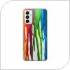 TPU inos Samsung M135F Galaxy M13 Art Theme Vertical Watercolor