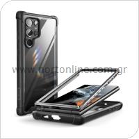 Full Body Rugged Case i-Blason Supcase Ares Samsung S908B Galaxy S22 Ultra 5G Black