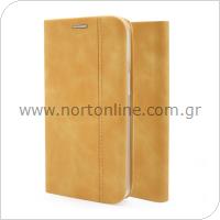 Flip Book Case inos Apple iPhone 12/ 12 Pro S-Folio NE Mustard