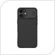 Soft TPU & PC Back Cover Case Nillkin Camshield Pro Apple iPhone 16 Black