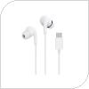 Hands Free Stereo Xiaomi In-Ear Headphones USB C BHR8931GL White