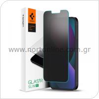 Tempered Glass Full Face Privacy Spigen Glas.tR Slim HD Apple iPhone 13/ 13 Pro/ 14 (1 τεμ.)