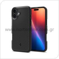 Θήκη Soft TPU Spigen Core Armor Apple iPhone 16 Μαύρο