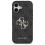 Θήκη PU Guess Apple iPhone 17 Hardcase Big Logo 4G Μαύρο