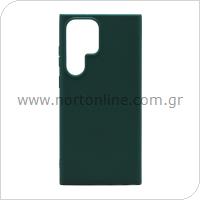 Soft TPU inos Samsung S918B Galaxy S23 Ultra 5G S-Cover Dark Green