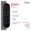 Remote Control inos Simply for Samsung, LG, Sony, Philips & Panasonic TVs (Ready To Use)