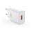 Travel Fast Charger XO L127 with USB A Output QC 3.0 18W White