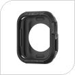 Soft TPU Case Spigen Rugged Armor Apple Watch 4/ 5/ 6/ 7/ 8/ SE (40mm) Matte Black