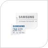 Κάρτα μνήμης microSDXC C10 UHS-I U3 Samsung EVO Plus 130MB/s 256Gb + 1 ADP