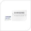MicroSDXC C10 UHS-I U3 Memory Card Samsung EVO Plus 130MB/s 64Gb + 1 ADP