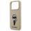 Θήκη Σιλικόνης Karl Lagerfeld Apple iPhone 17 Pro Max Sketch & Logo Karl Καφέ
