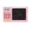 Writing Board Maxlife MXWB-01 with Calculator for Kids Colorful Pink