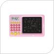 Ηλεκτρονικό Σημειωματάριο Maxlife MXWB-01 με Αριθμομηχανή για Παιδιά Έγχρωμο Ροζ