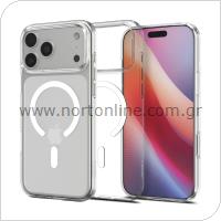 Θήκη TPU Spigen Liquid Crystal Apple iPhone 17 Pro Max Διάφανο-Λευκό