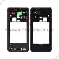 Middle Plate Samsung G525F Galaxy Xcover 5 Black (Original)