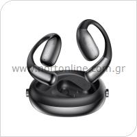 True Wireless Ακουστικά Bluetooth XO OWS G36 με Μεταφραστή AI Μαύρο
