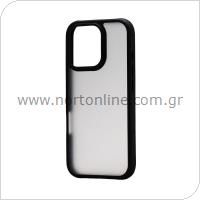 TPU & PC Case inos Apple iPhone 16 Pro Max Flame Black