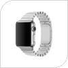 Λουράκι Devia Link Bracelet Apple Watch (42/ 44/ 45mm) Elegant Ασημί