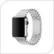 Strap Devia Link Bracelet Apple Watch (42/ 44/ 45mm) Elegant Silver