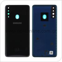 Καπάκι Μπαταρίας Samsung A207F Galaxy A20s Μαύρο (Original)