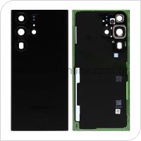 Battery Cover Samsung S918B Galaxy S23 Ultra 5G Black (Original)