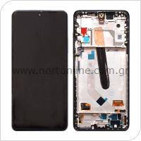 LCD with Touch Screen & Middle Plate Xiaomi Mi 11i 5G/ Mi 11X 5G/ Mi 11X Pro 5G Black (Original)