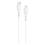 USB 2.0 Cable Devia EC150 USB C to Lightning PD 27W 1m Kintone Eco-Friendly White