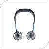 Head Fan Rechargeable Niaros Bhari Micro USB 2.5W Black
