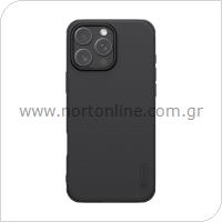 Soft TPU & PC Back Cover Case Nillkin Super Frosted Shield Pro Apple iPhone 16 Pro Matte Black