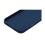 Θήκη Liquid Silicon inos Apple iPhone 16e 5G Velvet Σκούρο Μπλε