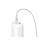 Travel Charger XO L57 with Dual Output USB A & USB C Cable White