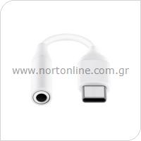 Adaptor Samsung EE-UC10JU USB C (Male) to 3.5mm (Female) White (Bulk)