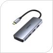 Hub USB C Choetech M19 7 σε 1 σε HDMI Multiport Γκρι