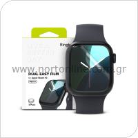 Προστατευτική Μεμβράνη Dual Easy Ringke Apple Watch 10 46mm Διάφανο (3 τεμ.)