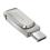 USB 3.1 Flash Disk SanDisk Ultra Dual Drive Luxe SDDDC4 USB C 64GB 150MB/s Ασημί