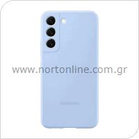 Θήκη Σιλικόνης Samsung EF-PS906TLEG S906B Galaxy S22 Plus 5G Γαλάζιο