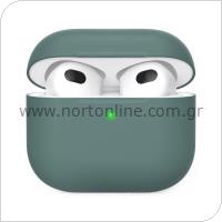 Silicon Case AhaStyle PT147 Apple AirPods 3 Premium Midnight Green