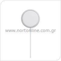 Ασύρματη Βάση Ταχείας Φόρτισης Apple MagSafe MHXH3 15W Λευκό