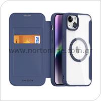 Flip Case Dux Ducis Skin X Pro Wallet Apple iPhone 15 Plus Blue