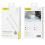 Καλώδιο Σύνδεσης USB 2.0 Foneng XS02 Braided USB C σε USB C 60W 1.2m Λευκό