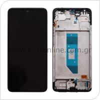 Οθόνη με Touch Screen & Μεσαίο Πλαίσιο Xiaomi Redmi Note 14 4G (Europe Version) Μαύρο (Original)