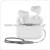 True Wireless Bluetooth Earphones Devia Airbuds Pro2 EM058 White