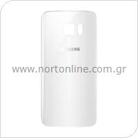 Battery Cover Samsung G935 Galaxy S7 Edge White (Original)