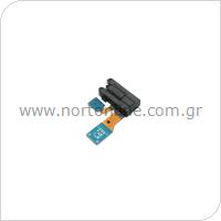 Flex Cable Samsung A600F Galaxy A6 (2018) with Hands Free Connector & Microphone (Original)
