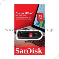 USB 3.0 Flash Disk SanDisk Cruzer Glide SDCZ60 USB A 32GB Black