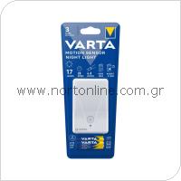 Night Light LED Varta with Motion Sensor and Battery 3pcs AAA